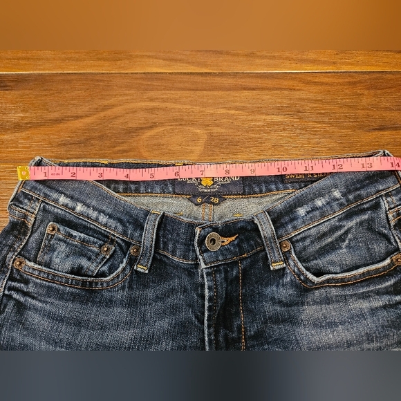 LUCKY BRAND VINTAGE 90S WOMEN'S SWEET & STRAIGHT DENIM JEANS SIZE 6 - Picture 13 of 15